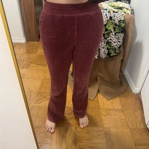 Uniqlo Women Corduroy Pants Pink